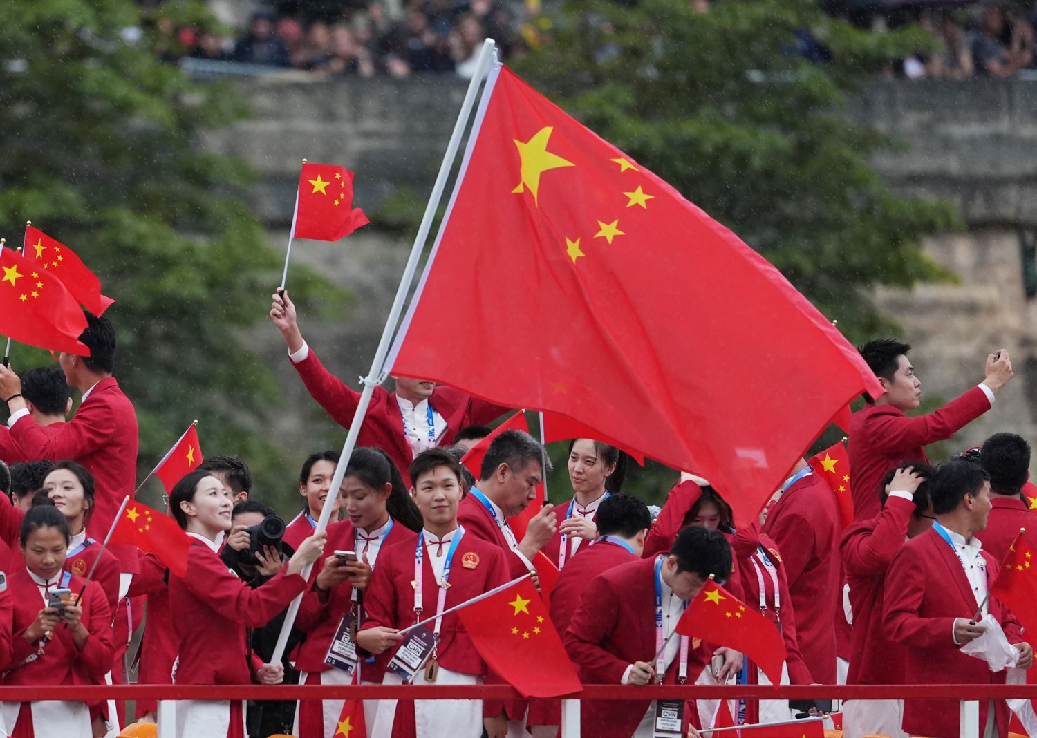 巴黎奥运会中国代表团启航!